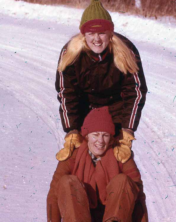 sledding, MN